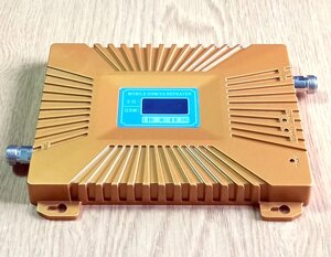 Репітер підсилювач мобільного зв`язку GSM 3G 4G дводіапазонний 900/2100 MГц OS-1770-GW, 400-500 кв. м.