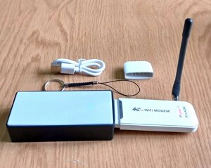 4G LTE/3G/2G USB Wi-Fi модем TianJie UF901-3 c Power Bank (повербанком) OWQ 5600 мАч