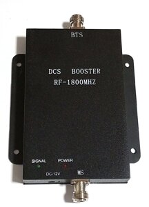 Підсилювач стільникового сигналу, репитер BL-1817 D DCS 1800/4G LTE 1800 МГц 65 дБ 17 дБм, 400-500 кв. м.