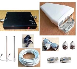 Підсилювач мобільного зв'язку та 3G/4G LTE інтернету із захистом мережі HY-C20E-W 2100 MГц, комплект, 300 кв. м. в Дніпропетровській області від компанії ПО СПЕЦАНТЕННЫ  Связь без преград!