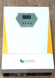 Інвертор гібридний ECGSOLAX 6200W 48V чистий синус, MPPT контролер 120А, паралельна функція BMS