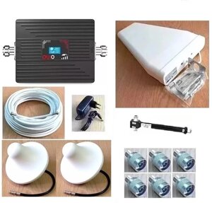 Підсилювач зв'язку репітер OUIO73-2068-W 2100 MГц із зовнішньою логоперіодичною та 2-ма внутрішніми антенами, 400 кв. м. в Дніпропетровській області від компанії ПО СПЕЦАНТЕННЫ  Связь без преград!