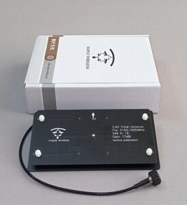 Антена 5.8G 50 Вт 17dBi пластинчаста AAT/Manual Maple Wireless, For FPV Monitor, SMA-male (штир)