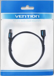 Подовжувач USB 3.0 Vention CBHB Black в Дніпропетровській області от компании ПО СПЕЦАНТЕННЫ  Связь без преград!