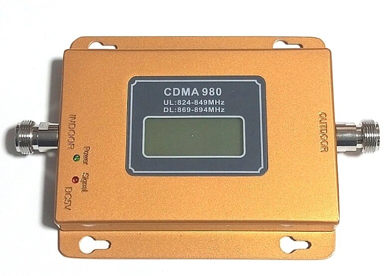 Підсилювач інтернету та голосового зв'язку KW-1570CD 800 МГц для Інтертелекому, 200-300 кв. м. від компанії ПО СПЕЦАНТЕНИ Зв'язок без перешкод! - фото 1