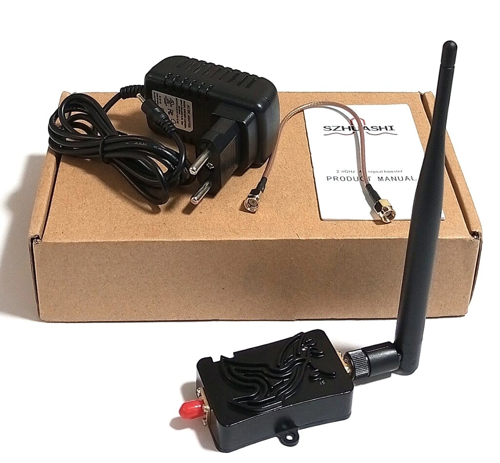 Підсилювач розширювач сигналу 2,4 ГГц 4 Вт 802.11B/G/N Signal Booster-4S2420361 (50928) від компанії ПО СПЕЦАНТЕННИ Зв'язок без перешкод! - фото 1