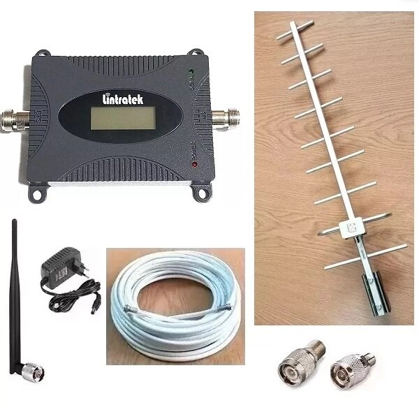 Підсилювач стільникового зв'язку LTK-1465-С 800 МГц (Інтертелеком для Одеської області) із спрямованою антеною 9.5 дБ від компанії ПО СПЕЦАНТЕНИ Зв'язок без перешкод! - фото 1