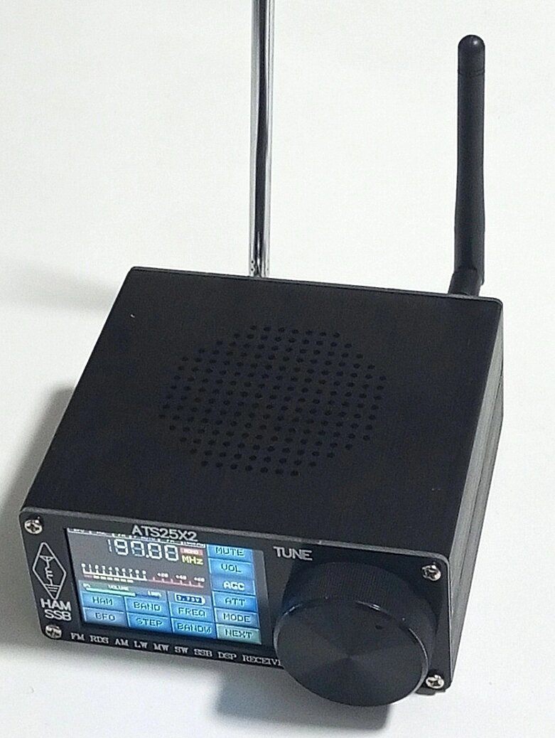 Радіоприймач SI4732 ATS25Х2 вседіапазонний DSP FM LW MW SW SSB, стерео, 2,4" екран, антена, стілус від компанії ПО СПЕЦАНТЕННИ Зв'язок без перешкод! - фото 1