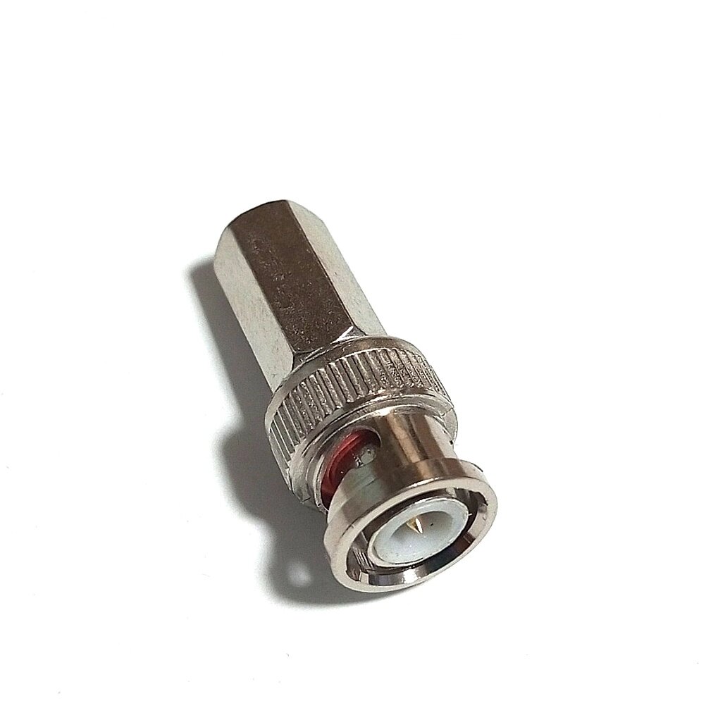 Роз'єм BNC-male (штир) під накрутку на кабель RG58 RG59 RG142 RG223 LMR 195 LMR200 3D-FB SYV50-3 від компанії ПО СПЕЦАНТЕНИ Зв'язок без перешкод! - фото 1