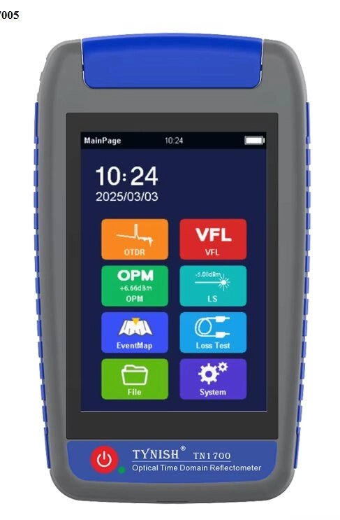 Вимірювач оптичної потужності, тестер 1550nm TN1700-P1 pro OTDR Fiber, роз'єм SC UPC (831256) від компанії ПО СПЕЦАНТЕНИ Зв'язок без перешкод! - фото 1
