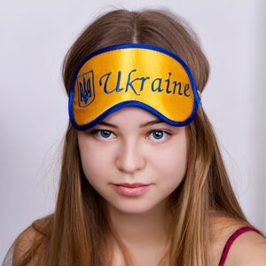 Маска для сну "Україна"