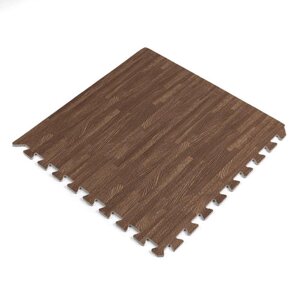 Підлогове пазл-модульне підлогове покриття 600x600x10 мм коричневе дерево (МР6) SW-00000204